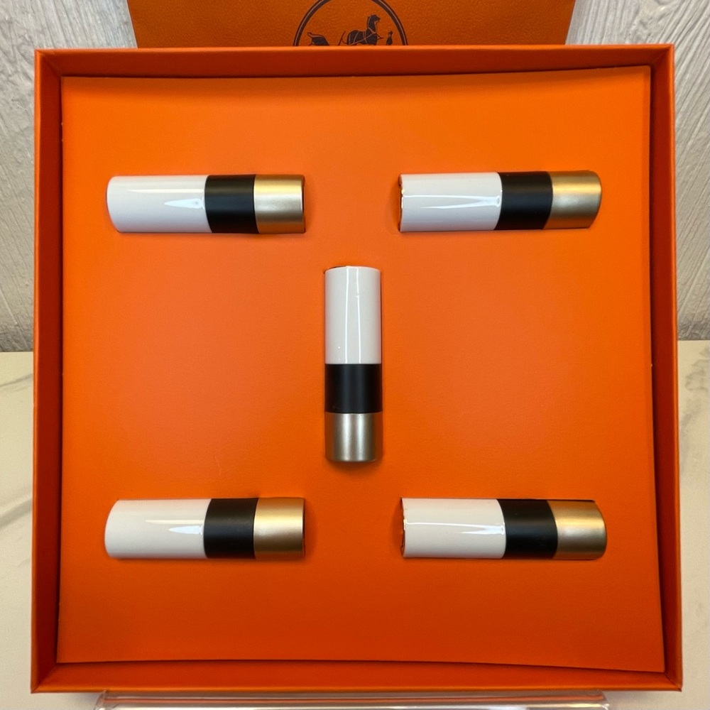 Hermes Lipstick Set Bundle! NEW IN BOX! GIFTABLE! Retail $450! - Picture 4 of 7
